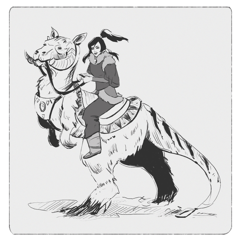 Illustration for article titled Korra, Your Tauntaun Will Freeze Before You Reach The First Marker!